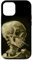 Art History Phone Cases Hülle für iPhone 15 Van Gogh Malerei Kopf des Skeletts Zigarette Kunst Telefon Abdeckung