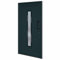 Gecheer Porta,Ingresso,a Destra,per Esterno,in PVC,Antracite,108x208 cm
