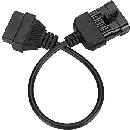 OBD2-Diagnosekabel-Adapter-Anschluss, Passend für Opel, Einfache Installation und Zuverlässige Leistung, Funktioniert mit OP COM + OP COM 2008 /Opel