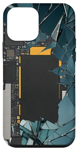 Plano de placa base vintage Carcasa para iPhone 12 mini