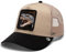 Goorin Bros. Vicious 101-1759 Trucker Cap, Unisex, Polyester-Mischgewebe, Schwarz/Braun