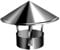 Kaminabdeckung Schornsteinabdeckung Regenhaube Edelstahl 100mm,150mm,160mm Runder Dach-Regenhaube Kamin Schornstein Abdeckung for Kamin- Und Ofenleitungen(300mm*500mm)