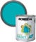 DUAYRA Garden Paint 750ml | Quick Drying Long Lasting Matt Finish | Multi-Surface Exterior Paints | For Wood, Brickwork, Bench, Stone & Metal | Outdoor Garden Fence Sheds Protection | (Summer Sky)
