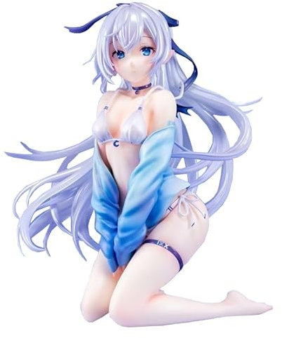 DEXSHUN An Explosion on This Wonderful World! Anime Figuren Aqua Figur Anime Niedlich Cartoon Figur Modell PVC Statue Anime Desktop Dekoration Sammlung Geburtstag für Fans 15cm