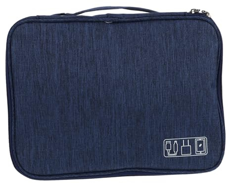 DIYEAH Electronic Accessory Bag Storage Pouch for Data Cable Multifunctional Storage Bag for Organizing Phone and Power Bank Accessories