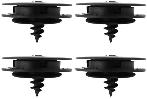 SG Store 4 Sets Auto Bodenmatte Clips Befestigungs Snap 3C0864521 Kompatibel mit VW