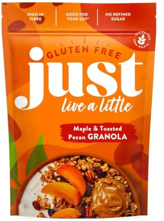 Fakhri Maple & Toasted Pecan Granola – 1.2kg | Crunchy Breakfast Cereal | High Fiber | No Refined Sugar