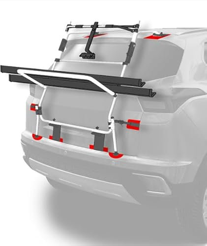 Universal Lackschutz Folie Set Transparent passend für Heckträger Fahrradträger