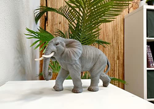 DECOLINE Deko-Figur Elefant 16 x 26cm Elephant Dekofigur