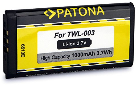 PATONA TWL-003 Power Akku 1000mAh Kompatibel mit Nintendo DSi, NDSi, NDSiL