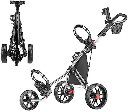 Caddytek CaddyLite 11.5 V3-Silver Carrito de Golf, Unisex, Plata, Talla única