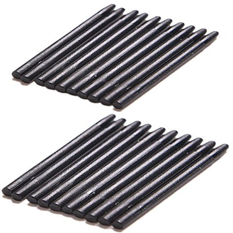 Standard-Stiftspitzen für WACOM CTL-471, CTL-671, CTL-472, CTL-672, Schwarz, 20 Stück