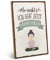 ARTFAVES® Wandbild Holzschild mit Spruch - MIR REICHT'S! ICH GEH' JETZT MEDITIEREN - Türschild Retro Vintage Deko Bild Geschenk - Meditation, Spiritualität, Achtsamkeit