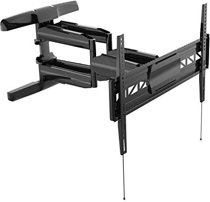 TM Electron TMSLC145 Soporte de Pared Universal inclinable Giratorio con Brazo Doble para monitores o televisores LED, OLED, LCD, Plasma de 32 hasta 65, MAX. 50Kg, VESA 600X400