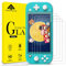 Verre Trempé Nintendo Switch Lite [4 Pièces] Protection d'écran Nintendo Switch Lite - sans Bulles, HD, Anti-Fissures, Résistant aux Rayures, Facile à Installer pour Nintendo Switch