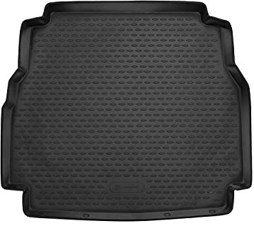 Element Passgenaue Kofferraumwanne Laderaumwanne für Mercedes-Benz C-Klasse W205 2014-2018 Kombi 5-Tür, Shwarz