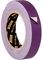 GRIP Eventbasics Hula Hoop Tape lila, GT PRO Gewebeband lila, 25 mm x 25 m, matt, handrissfähig, ablösbar