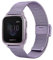 TRUMiRR Kompatibel mit Garmin Vivoactive 6 5/Forerunner 570 42mm/Venu Sq 2/Venu Sq Music/Venu 2 Plus 43mm Armband, Mesh Gewebt Edelstahl Metall Uhrenarmband für Garmin Venu Sq 2/Vivomove Sport/Trend