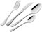 ZWILLING Nottingham Besteck-Set, 68-teilig, Für 12 Personen, 18/10 Edelstahl/Hochwertiger Klingenstahl, Poliert, Silber, Plastic Free