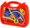 Baroni Toys Kinderarztkoffer 14-teilig, Kinderspielzeug Arztkoffer 3 4 5 6 7 Jahre, Mädchenspiele, Baby Mädchen Rollenspiel, Imitation Spiele, 26x7x22 cm