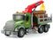 XUEXUE Kids Toys for Boys Ages 3-7, 15 Large Timber Truck with Loading Crane and 6 Trunks, Birthday Gifts for Boys, Toddlers, and Children