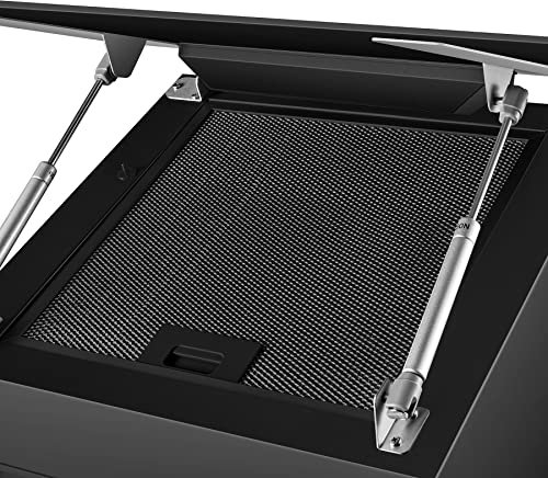 CIARRA AL260319-B Filtre à graisse en aluminium noir 1 pièce Taille 0,9 x 26 x 31,9 cm Filtre de rechange pour hotte aspirante CBCB6736F CBCB9736F CBCB6102 CBCB9102 CBCB9102-P CBCB6736G