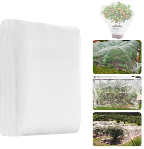DECARETA Filet Anti Insecte Potager-Taille 3 * 10m-Filet Protection Potager-Filet Anti Insecte Arbre Fruitier-Filet Anti Insecte pour Potager pour Légumes Fruits Fleurs Plantes