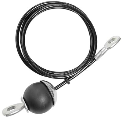 Ronyme Câble d'extension de Fitness, système de poulie, câble métallique en Acier de 5mm, équipement de Fixation de poulie, câble de poulie de Fitness de, 1M