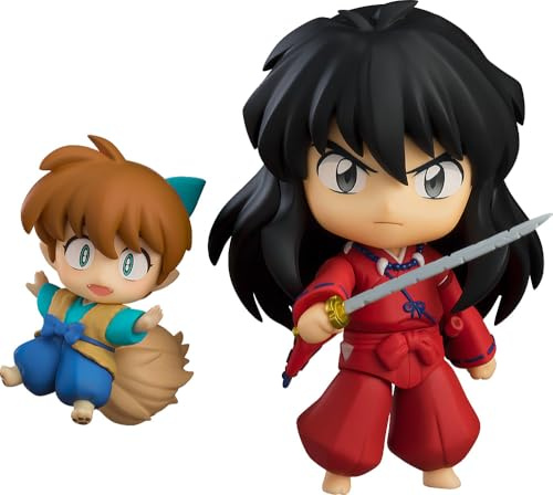 Inuyasha Nendoroid Actionfigur Inuyasha: New Moon Ver. & Shippo 10 cm | Inuyasha Actionfigur Nendoroid - Inuyasha New Moon Version & Shippo