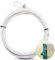 Sonwyoung 47.25 ft Replacement Tennis Net Cable Volleyball Net Steel Cable Headline Cord PVC Coated Steel Wire Strap fit for 42' Volleyball Tennis Court Accessories(White)