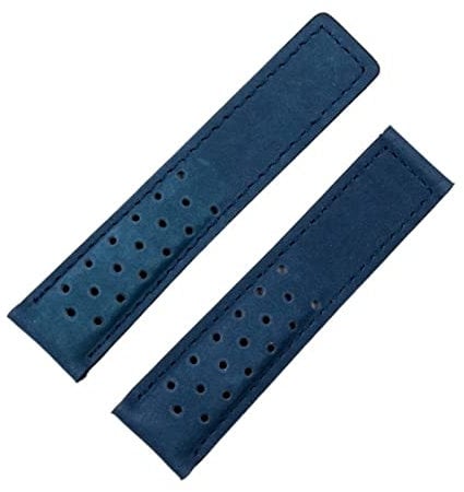 YIHANSS 20 mm 22 mm 24 mm Uhrenarmband aus echtem, mattiertem Leder für Tag-Armband für HEUER Carrera AQUARACER Monaco F1 Uhrenarmband-Armbandschnalle