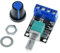 rongweiwang Fonction de variateur LED, régulateur de Tension 5V 12V 10A, Courant continu 10A PCB PWM régulateur de Vitesse de Moteur à Courant continu