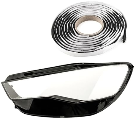 LST Scheinwerferglas Streuscheibe Frontscheinwerfer Glas Abdeckung links kompatibel mit Audi A6 4G C7 Allroad Avant Limousine 2014-2018
