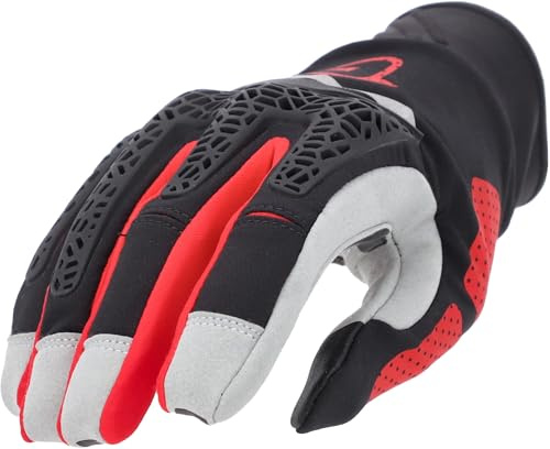 Acerbis Handschuhe MX/MTB (CE) Enduro Pro Schwarz Rot Größe L
