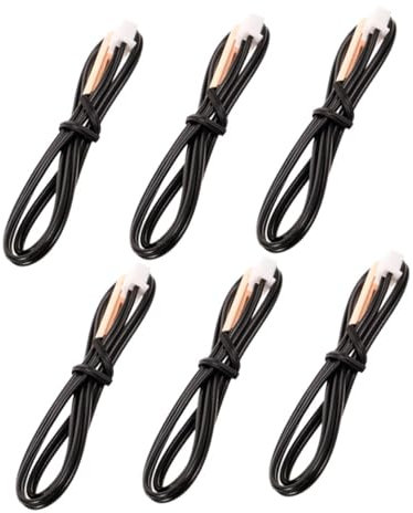 KOCKSHION 6 Sensores De Temperatura Para Aire Acondicionado Sensor De Temperatura Exterior Sensor Transmisor De Temperatura Sensor De Temperatura Del Gabinete Sonda De Temperatura Del