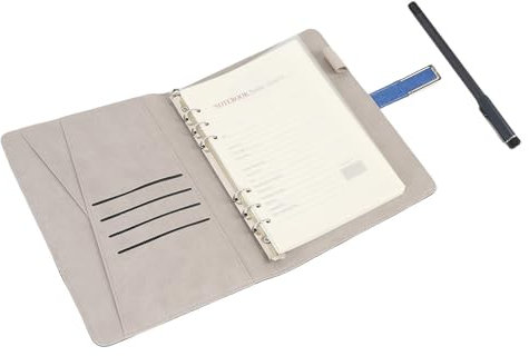 Denash Smart Pen e Notebook Set, Sincronizzazione della Digitalizzazione in Tempo Reale, Convertire in Testo, Penna Digitale per Lavorare, Prendere Appunti, Disegnare (BLUE)