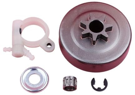 GXAOeUX Pompa Olio Frizione a 7 Denti for Motosega 325 MS251