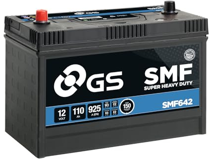 GS SMF642 12V 110Ah 925 CCA Heavy Duty Truck, Bus & RV Battery | Maintenance Free, Reliable & Powerful, Long-Life, Ideal for Trucks, Buses & RVs