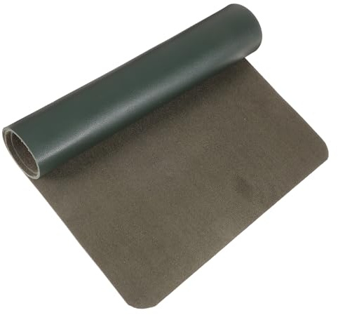 TOYZFRIENDY Alfombrilla para Teclado y Ratón Grande Antideslizante Resistente Agua y Aceite Protector de Escritorio para Gaming y Oficina Color Verde Oscuro