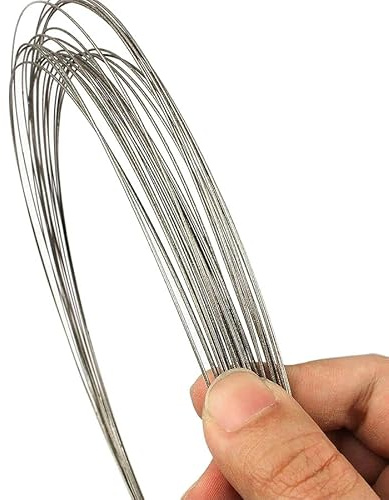 Emery Schneidlinie Stahldraht Säge Klinge Hand Säge Klinge Emery Jade Säge Klinge, Bernstein, Schneidlinie, Säge Klinge 5 Meter (0.60MMX5M)