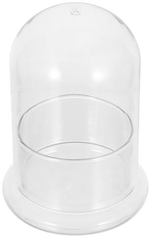 Anneome Terrario Ecosistemico in Vetro Trasparente 12X17 CM Metodo Idroponico Espositore da Tavolo per Micro Paesaggi Fai da Te Vaso Compatto per Piante Decorative e Mini Giardini