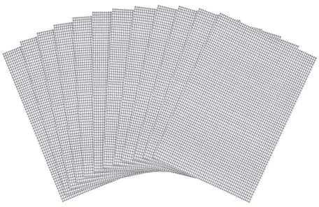 Fiberglas-Netz-Patch, 18 x 13 cm, für Fenster-Reparatur, selbstklebendes Fliegen- und Insektennetz für Zuhause, Zelt, Pool-Skimmer, zuschneidbar, 10 Stück
