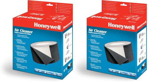 Honeywell Air Purifiers and Fans Pre-Filter for Honeywell HA170E1 True HEPA Air Purifier (Pack of 2)