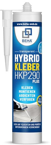 Hybridkleber Konstruktionskleber Folienkleber MS-Polymer | Farbe: transparent
