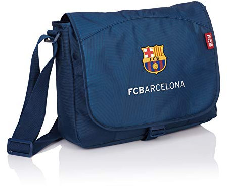 FC Barcelona The Best Team 5 Umhängetasche, 35 cm, Navy Blue