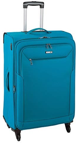 D&N Travel Line 6804 Koffer, 76 cm, 98L, Petrol
