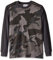 adidas Originals Men's Camo Long-Sleeve Tee T-Shirt, Multi/Carbon, Large
