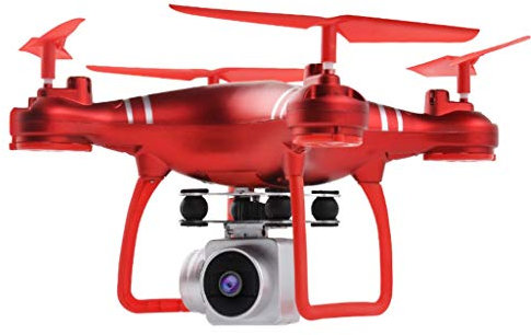 Lazzboy RC Drone, Wifi Remote Control Airplane Selfie Quadcopter with 2.0MP HD Camera LB557D(red)