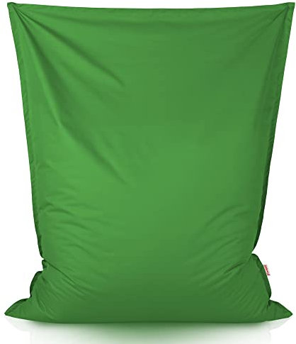 Italpouf Sitzsack XXL Riesensitzsack, Sitzkissen, Indoor & Outdoor, Sitzsack Sessel für Erwachsene, EPS Perlen Füllung, Abnehmbarer Bezug, Waschmaschinenreinigung, Wasserdicht, Grün