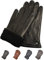 AKAROA ESTD 2019 Lederhandschuhe Herren DAN, Touchscreen Funktion, italienisches Leder, Futter aus original Neuseeland Lammfell, 5 Größen S - XL, schwarz, L - 9,5